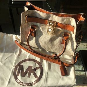 Michael Kors tote handbag with dustbag